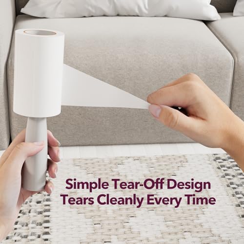 Lint Rollers for Pet Hair Extra Sticky, 550 Sheets Mega Value Set Lint Roller - Image 3
