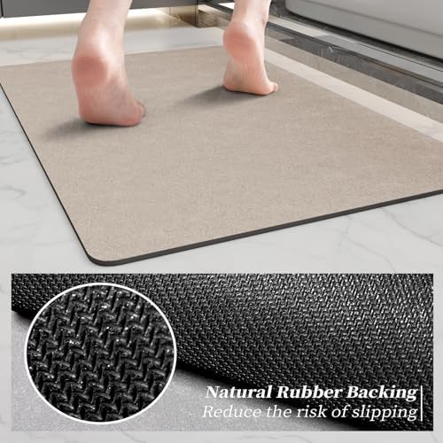 Extra Long Bath Rugs 59x17-Diatomaceous Earth Bath Mats - Image 4