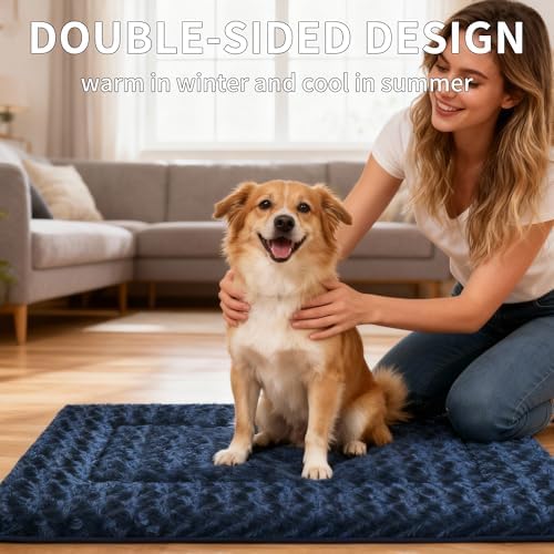 Dog Bed Mat - Comfortable Kennel Pad, Soft Support - Image 4