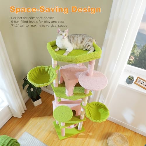 MUTTROS 71.2" Tall Cat Tree - Image 3