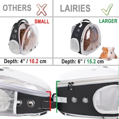 Portable Small Animal Backpack Travel Breathable Pet Carrier Bag Cages - Image 5