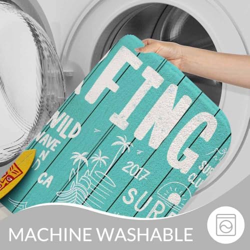 Surfing Vintage Style Bath Mats - Image 7