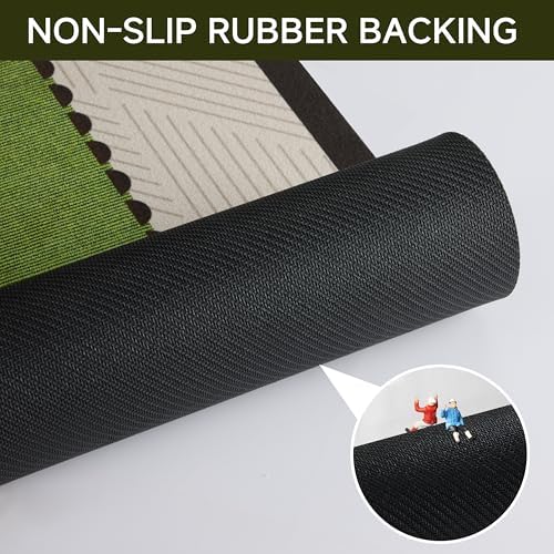 Ultra Thin Bath Mat 32"x20", Absorbent Quick Dry Washable Bath Rug - Image 5