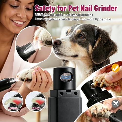 Quiet Dog Nail Grinder with Guard - Image 3