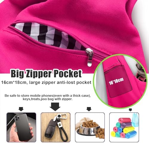 TOMKAS Dog Sling Carrier for Small Dogs Puppy Carrier for Small Dogs - Image 2