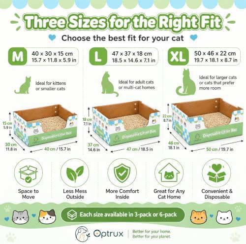 6-Pack Disposable Litter Box - Image 6