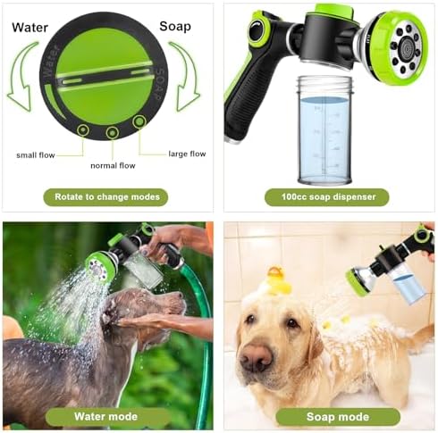Dog Shower Attachment, All-in-One Pet Bathing Attachment - Image 5