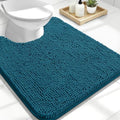 OLANLY Toilet Rugs U-Shaped 24x20, Soft Absorbent Chenille Contour Rugs by OLANLY
