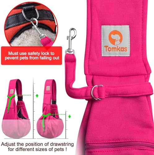 TOMKAS Dog Sling Carrier for Small Dogs Puppy Carrier for Small Dogs - Image 5