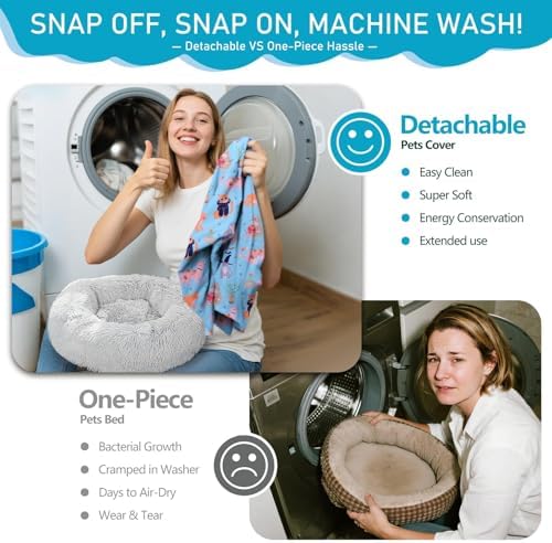 Glow in The Dark Dog Bed Cover Replacement Washable 20×9.8 Inch - Image 6