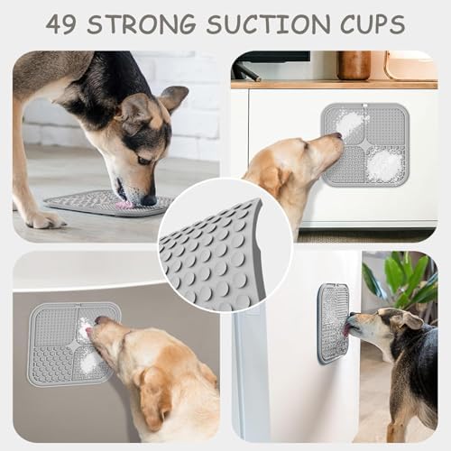 ChefAide 2 Pack Lick Mat for Dogs, Cats & Puppies - Image 4