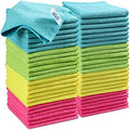 HOMEXCEL 50PK Microfiber Cleaning Cloth, Cleaning Rag by HOMEXCEL