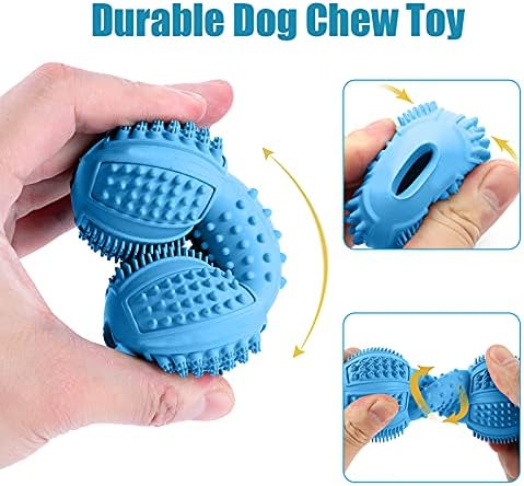 LUKITO Dog Chew Toys 3 Pack for Aggressive Chewers, Tough Toys - Image 3