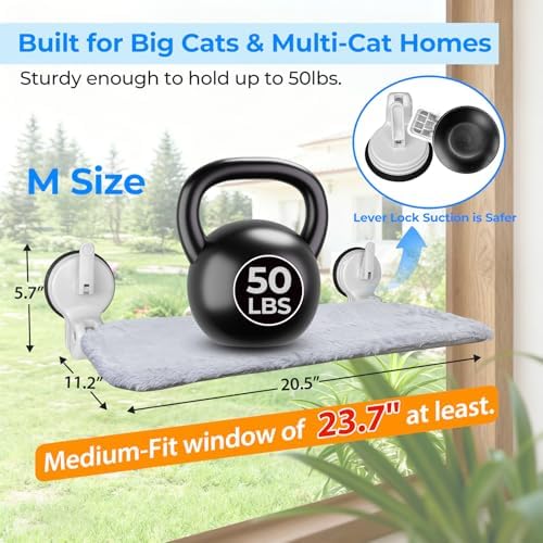 L&W BROS. 2PC Cat Window Perch - Image 5