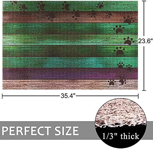 Darkyazi 23.6" x 35.4" Colorful Doormats Entrance Front Door Rug Funny - Image 2