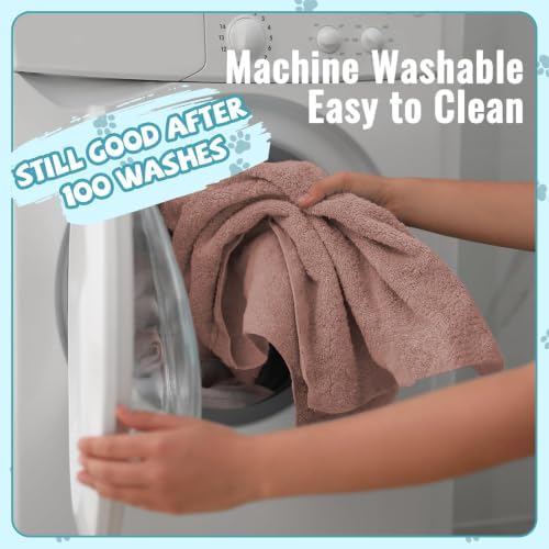 Puomue Microfiber Dog Towels for Drying Dogs, Super Absorbent and Soft Pet - Image 7
