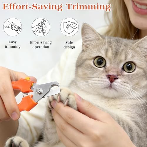 Professional Dog Nail Trimmers for Large & Small Dogs, Heavy-Duty Stainless - Image 3