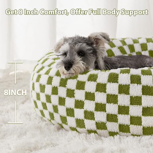 BFPETHOME Small Washable Cozy Donut Dog Beds - Image 3
