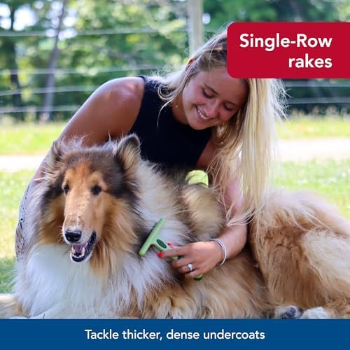 Coastal Pet Safari Double Row Undercoat Rake - Image 6