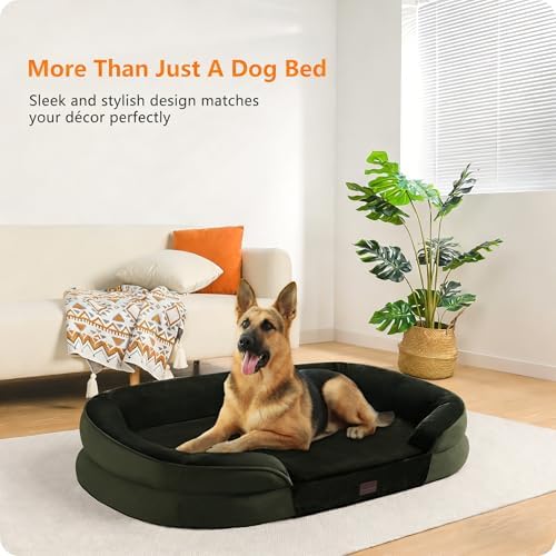 Dwanton Orthopedic Waterproof X-Large Dog Bed Sofa, Gel Memory Foam - Image 2