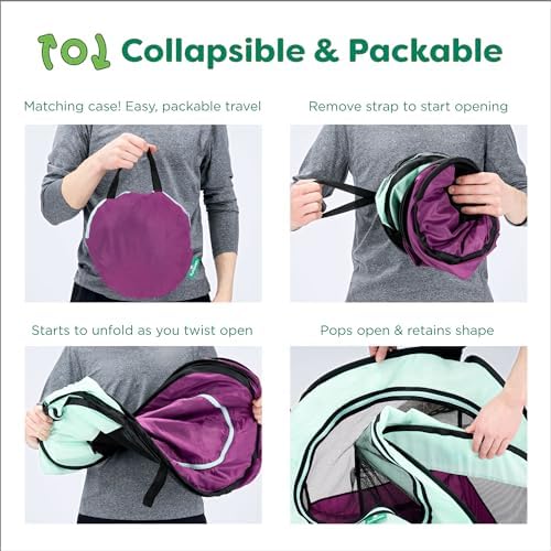 Furhaven Portable Dog Playpen, Cat Playpen, Pet Playground, Kennel Foldable - Image 6