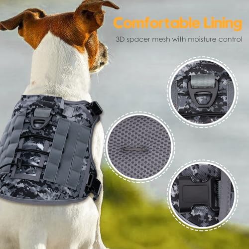 Heavy-Duty Tactical Dog Harness - Image 2