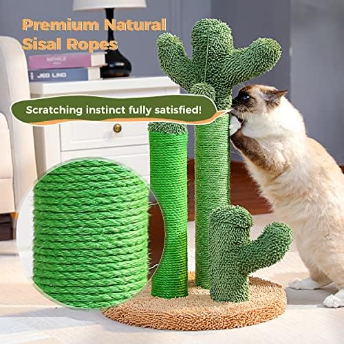 PAWZ Road Cactus Cat Scratching Post 27”Cat Scratcher - Image 6