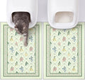 Bienbee Cat Litter Mat, 2 Pack 33" x 22" Machine Washable by Bienbee