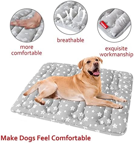 Dog Crate Mat 2 Pack, Soft Dog Bed Pad Mat - Image 4