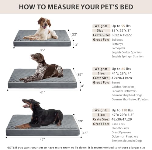WNPETHOME Orthopedic XXL Dog Beds - Image 5