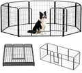 NEWBULIG Dog Playpen Indoor 8 Panels 32 Inch, Metal Outdoor Dog Fence Pen by NEWBULIG
