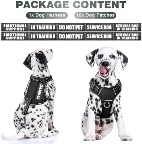 WINSEE Tactical Dog Harness, No Pull Dog Harness - Image 2