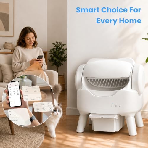 RPZ Self Cleaning Litter Box, Automatic Litter Box - Image 6