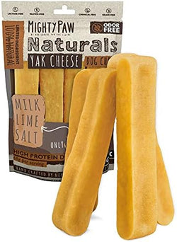 Mighty Paw Yak Chews, Long Lasting Hard Chew by MightyPaw