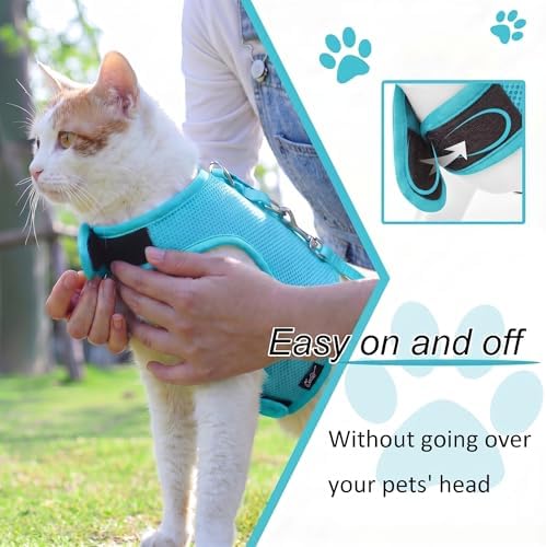 Cat Harness and Leash Set for Walking Escape Proof, Extra Large - Image 4