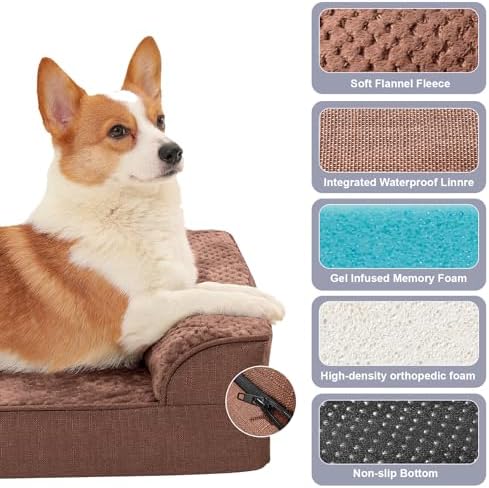 Rainmr Waterproof Dog Bed for Small Dogs - Image 3