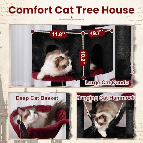 Gitelsnour Cat Tree, Big Hammock GCT020BR - Image 5