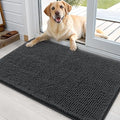 OLANLY Dog Door Mat for Muddy Paws 36x24, Super Absorbent Chenille Mud Mat by OLANLY