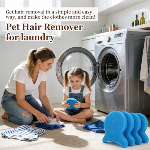 Pet Hair Remover for Laundry, Reusable Dog & Cat Hair Remover Tool, Effectively - Image 2