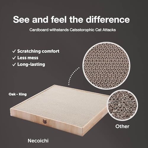 Necoichi Cardboard Cat Scratcher Bed - Image 3