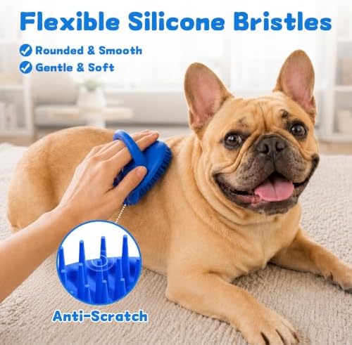 Silicone Nub Brush – Corkscrew Tail Dog Brush - Image 4