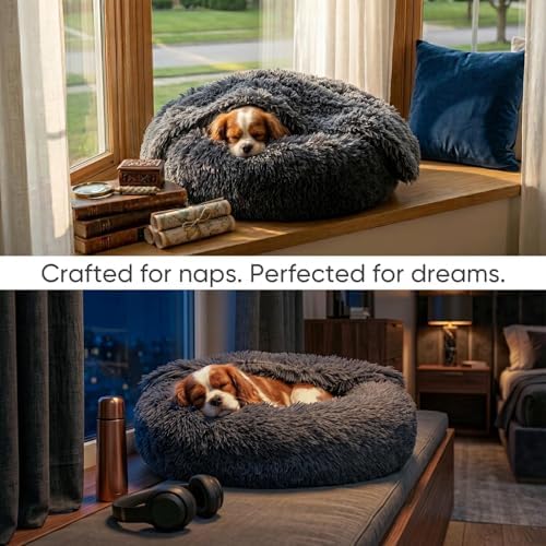 Himax Dog Beds for Small Dogs, Donut Dogs Beds - Image 3