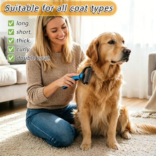 Pet Grooming Tool, Double-Sided Pet Comb - Image 6