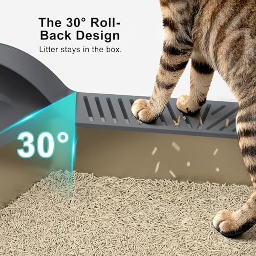 AIPERRO Stainless Steel Litter Box | XL Metal Cat Litter Boxs - Image 4