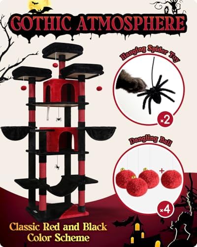 Globlazer Big XXL Gothic Cat Tower - Image 5