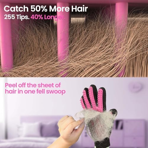 Pet Hair Removal Glove with 255 Silicone Tips - Image 3