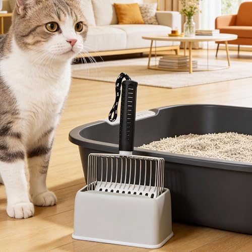 304 Stainless Steel Cat Litter Scooper - Image 3