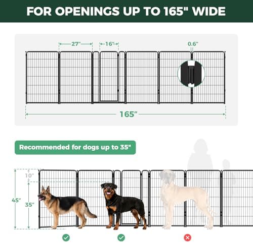FXW Dog Gate, Extra Wide Adjustable - Image 6