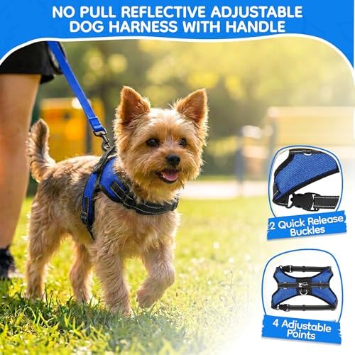 No Pull Reflective Adjustable Dog Harness - Image 2