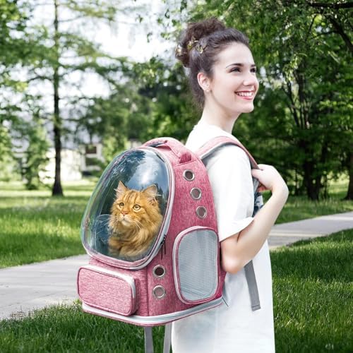 Cat Backpack Carrier Clear Bubble Window - Image 6